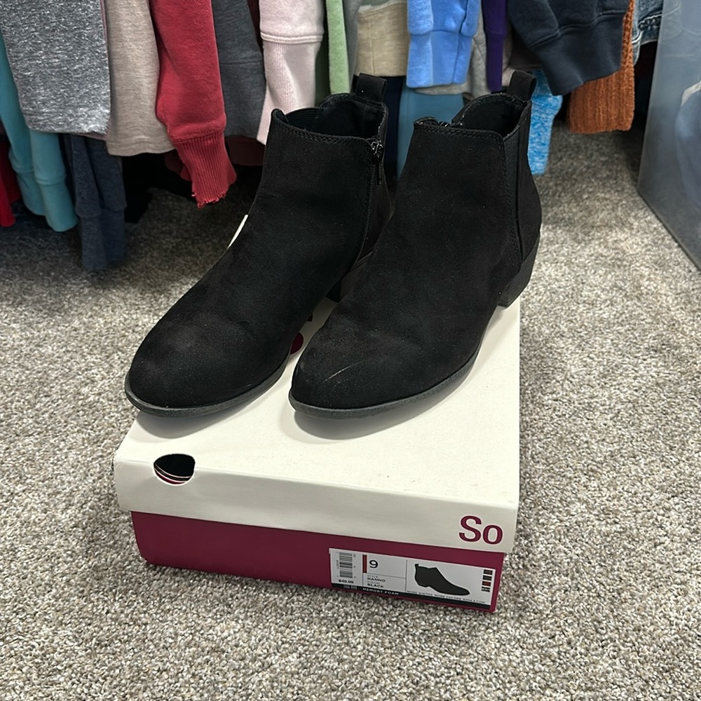 Black Ankle Boots